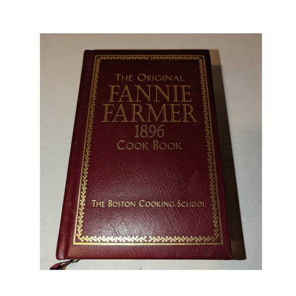 Vtg The Original Fannie Farmer 1896 Cook Book Boston Cooking School Ottenheimer - Picture 1 of 12